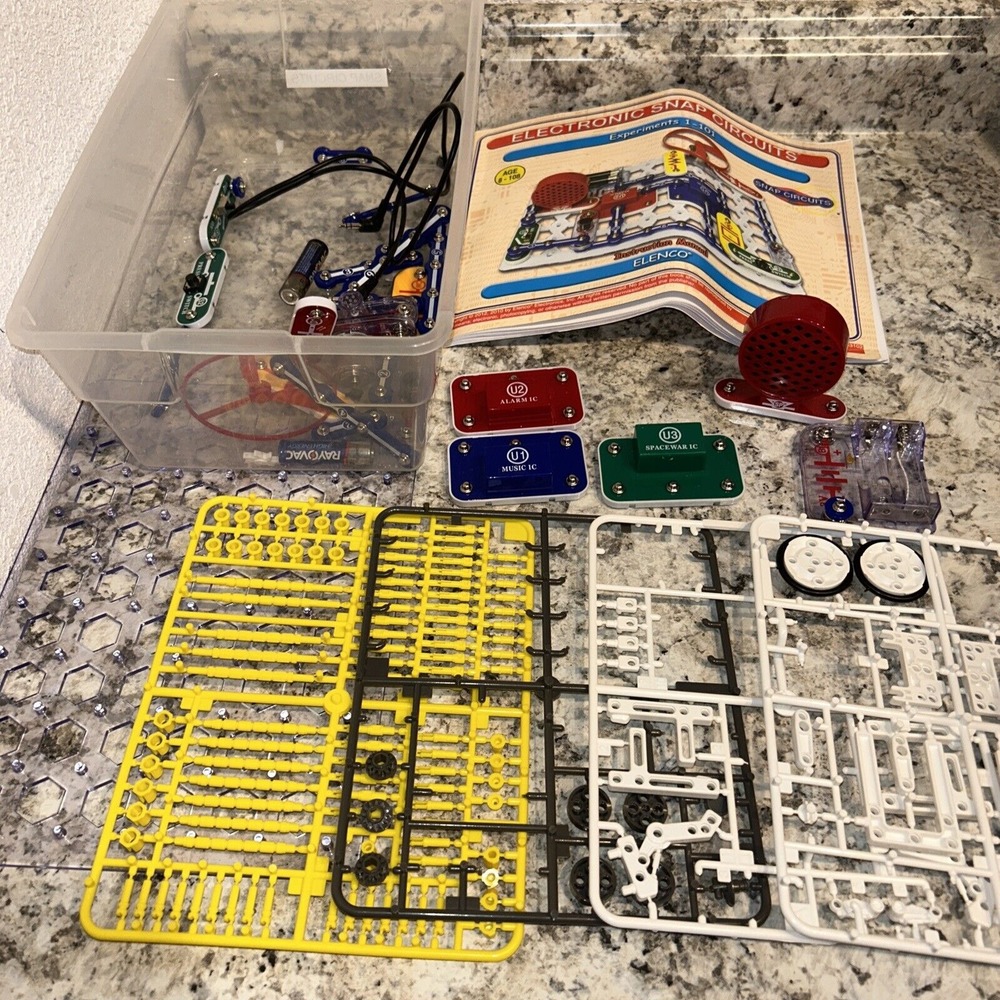 ELENCO Snap Circuits Experiments Electronics Discovery Kit Homeschooling